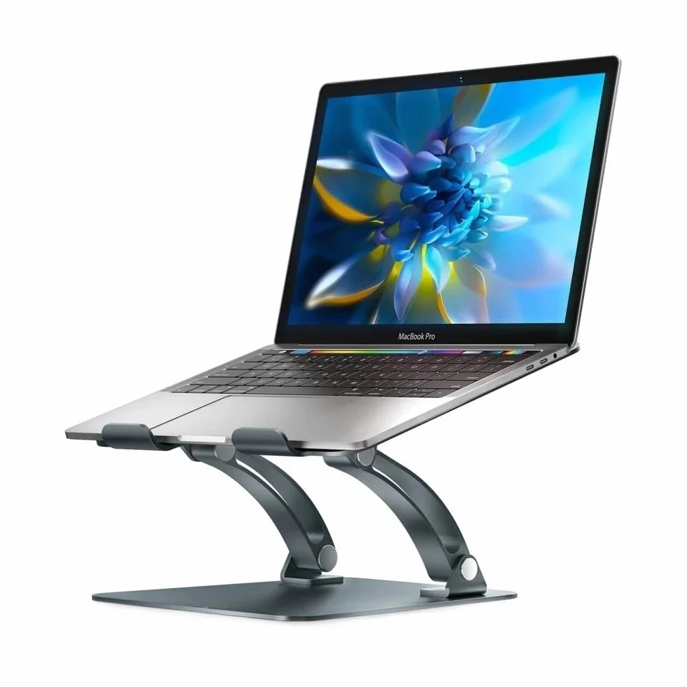 Składany uchwyt na laptopa na biurko, ergonomiczny stojak chłodzący notebooka stojak na laptopa