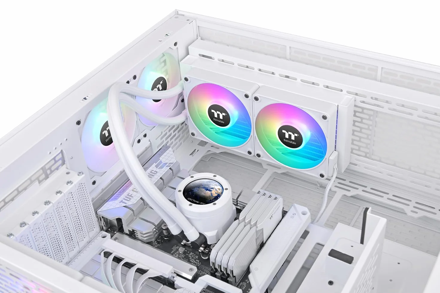 Thermaltake TH240 V2 Ultra EX ARGB | Snow Edition | All-In-One Liquid Cooler
