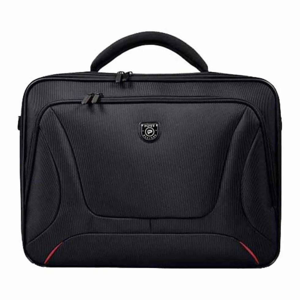 Port Designs Courchevel Clamshell Laptop/Notebook/Chromebook Profesjonalna aktówka biznesowa torba na laptopa 43.9 cm Windows/Macbook Student/Work Laptopy - czarna