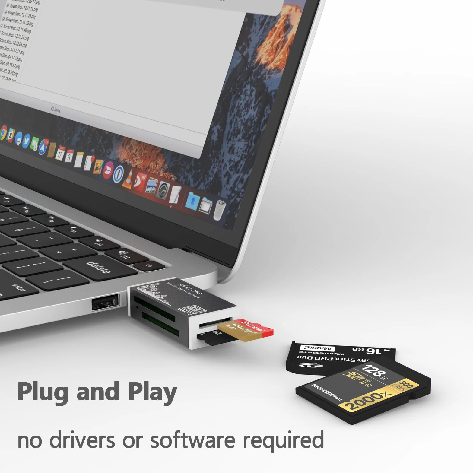 Czytnik kart USB SD do komputera, adapter micro SD na USB, czytnik kart MS Duo/Micro MS do czytnika kart pamięci aparatu, czytnik kart pamięci Wansurs 5 w 1 do laptopa (czarny)