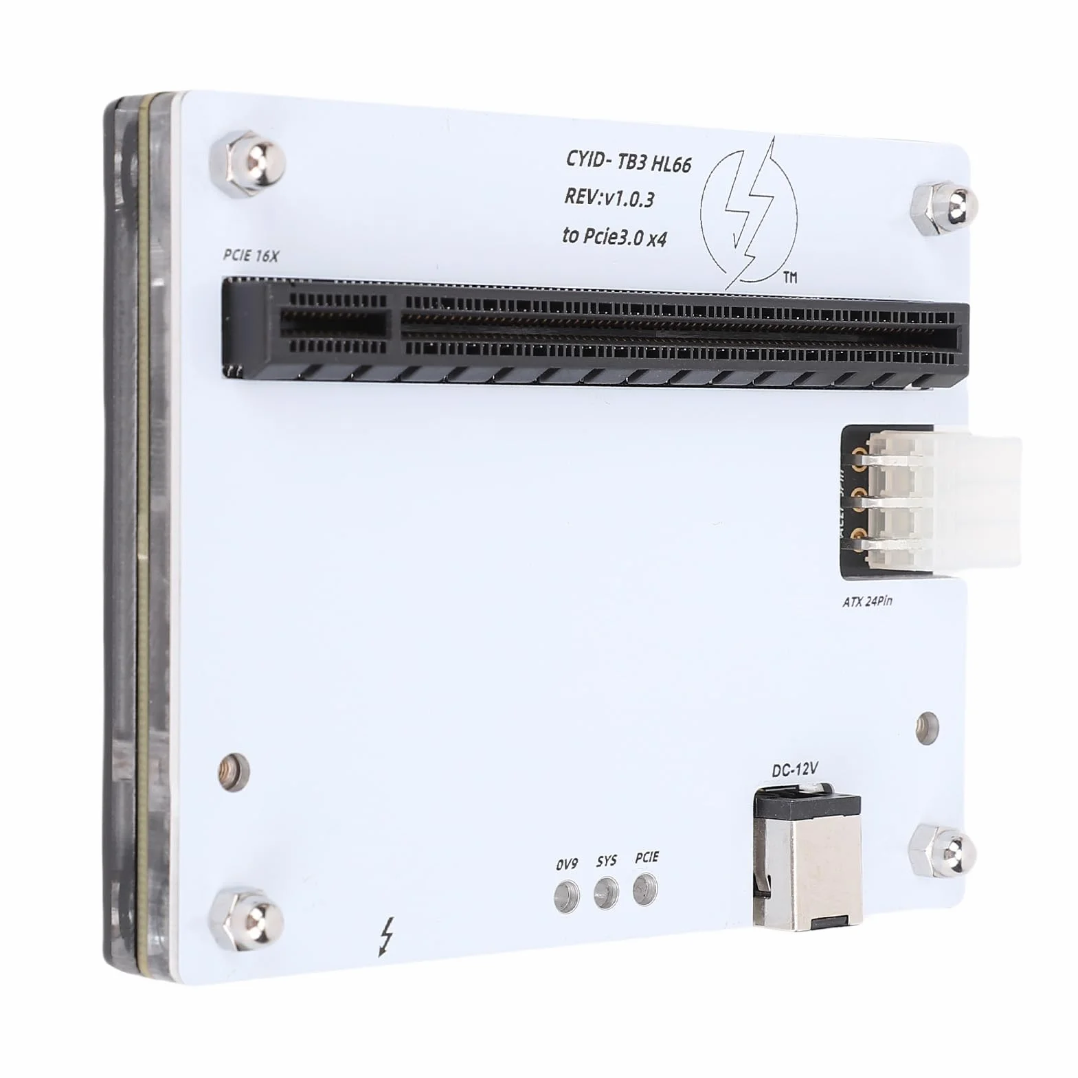 Fabater Zewnętrzna Stacja Dokująca GPU Wszechstronna Stacja do Aktualizacji Grafiki do Laptopów, Małych Komputerów PC, Konsol Gier USB4.0, Solidna Konstrukcja