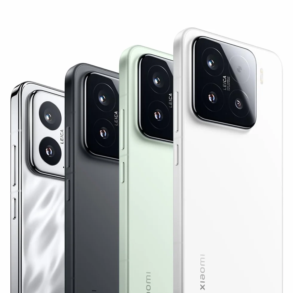 Xiaomi Smartfon 15, 12 + 256 GB, biały, główny aparat Leica 50 MP, bateria 5240 mAh, HyperCharge 90 W, HyperAI (bez zasilacza w zestawie)