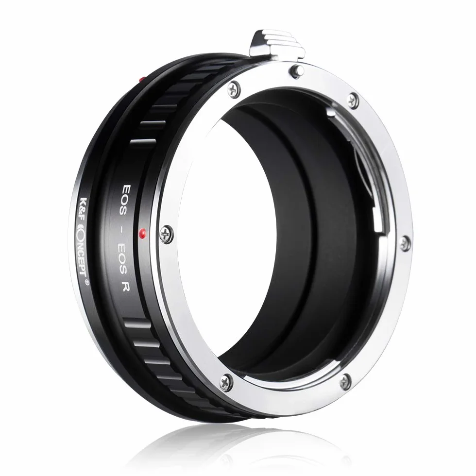 K&F Concept Adapter do montażu obiektywu EF EF-S na EOS R, ręczny adapter do obiektywu Canon EOS EF EF-S i aparatu Canon EOS R