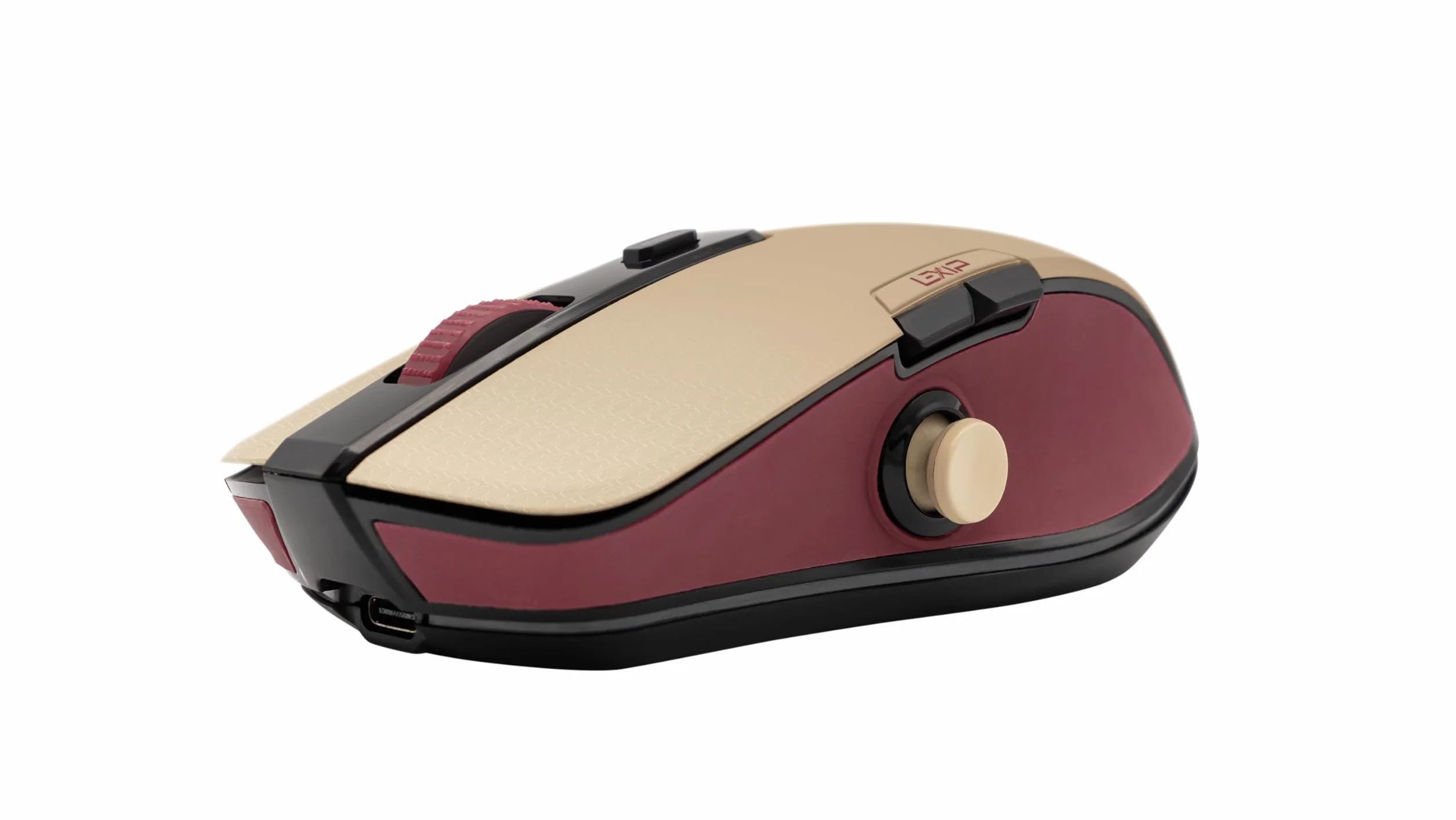 Lexip Anno 117 Pax Romana bezprzewodowa mysz do gier, joystick 3D, podkładki ceramiczne z niestandardową podkładką pod mysz (35 x 25 cm)