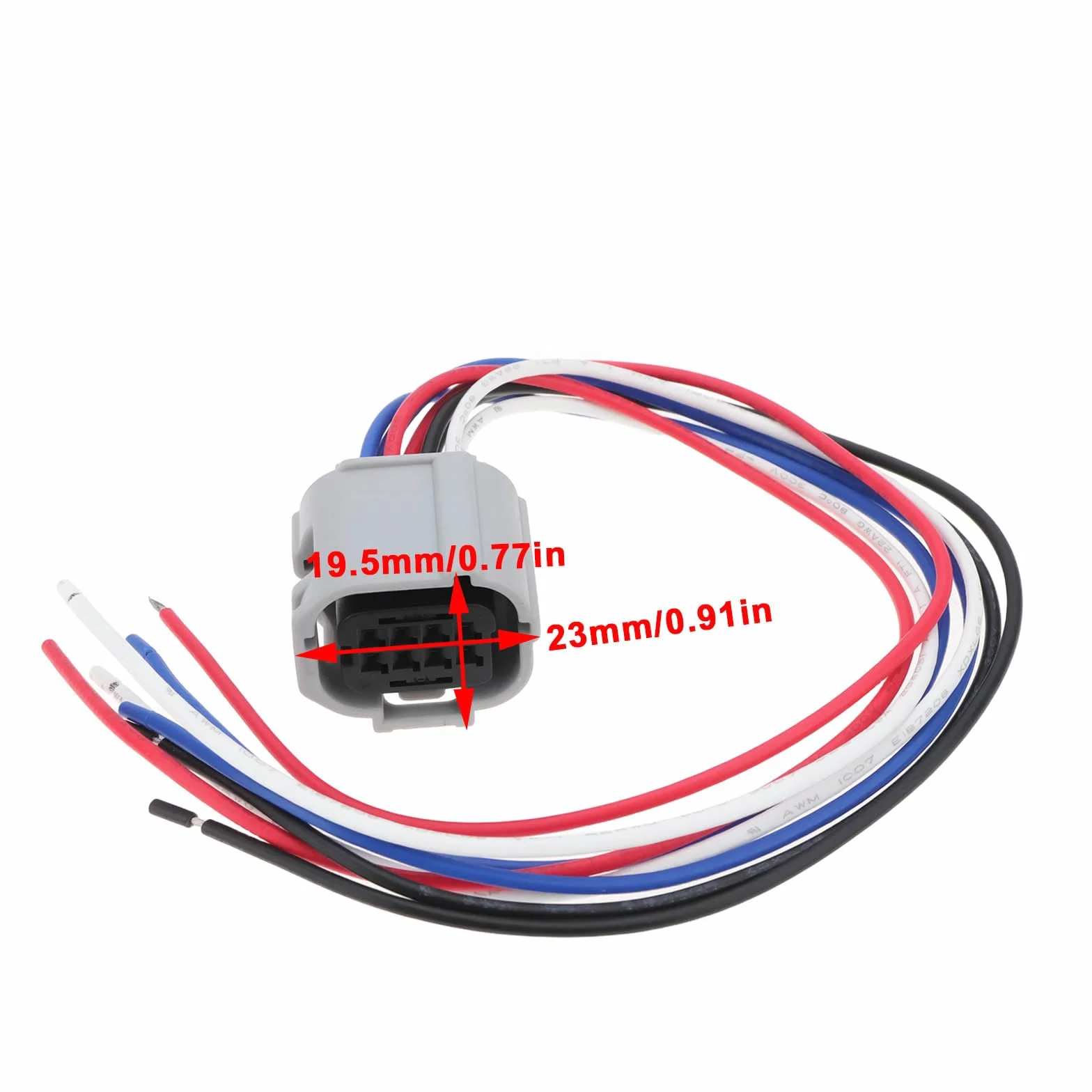Samochodowy 8-pinowy przedni radar sonarowy złącze czujnika 6189-1240 28438-5HK6A kompatybilne z Nissan Altima 2019-2022