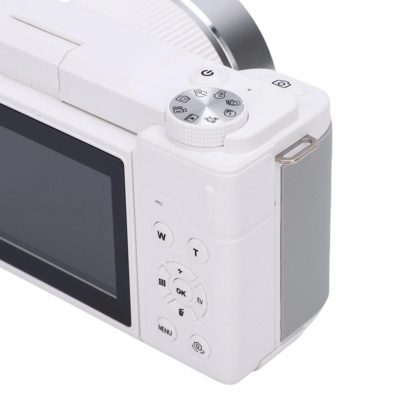 Aparat Cyfrowy 80 MP z Ekranem Obracanym o 180°, Zoomem 18X, Wi-Fi, lampą błyskową, rozdzielczością 80 MP do Krajobrazów i Portretów z Filtrami, baterią litową, 3,0-calowym