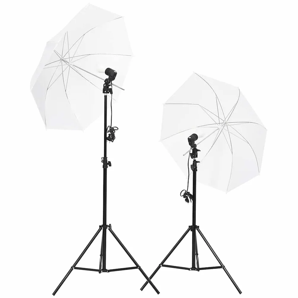 Zestaw do studia fotograficznego z lampą fotograficzną, lampą studyjną, tło, reflektor, aluminiowy statyw, światło dzienne 5500 K, 2 torby do noszenia do fotografii studyjnej i nagrywania wideo