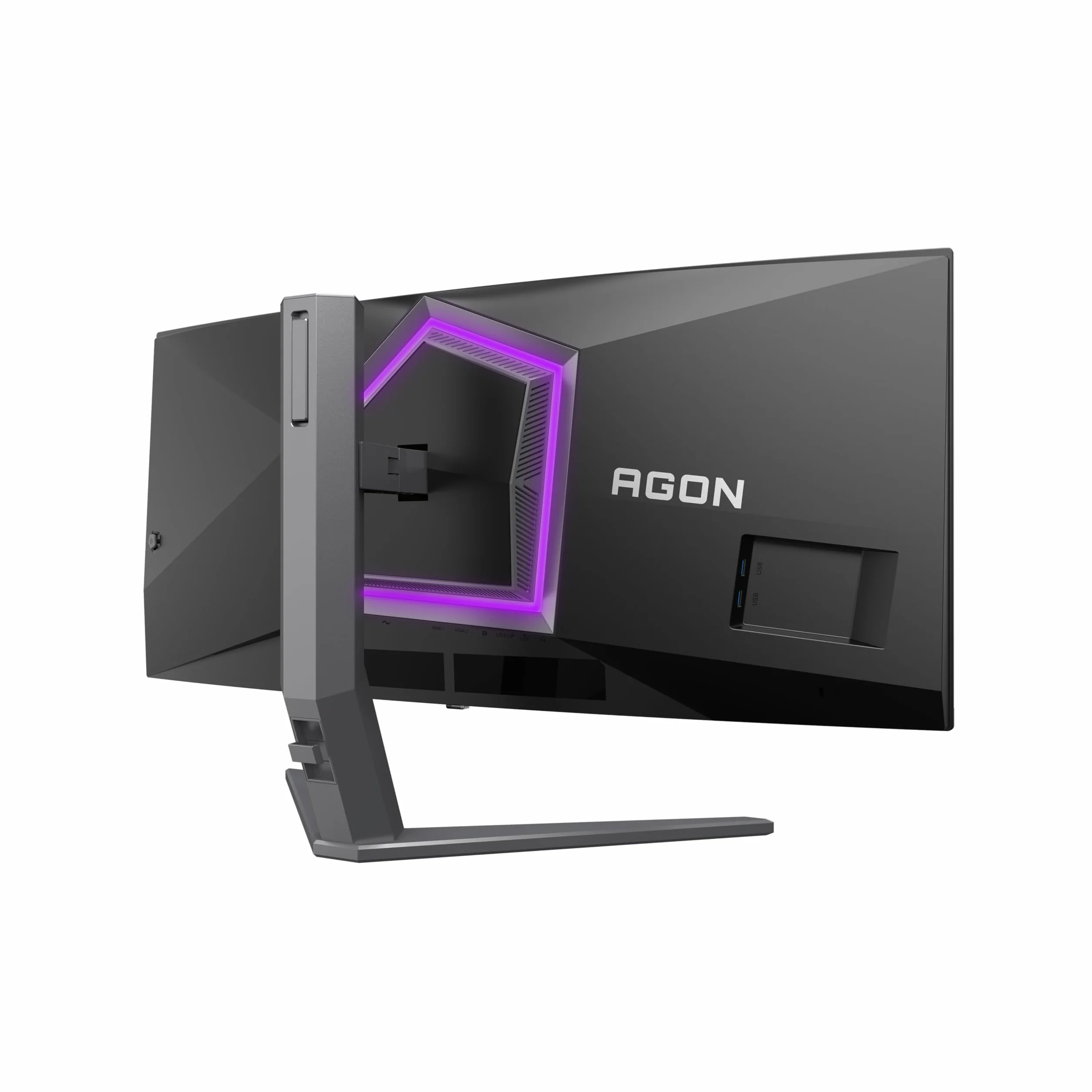AOC Agon Pro AG346UCD - 34-calowy monitor do gier OLED WQHD, 175 Hz, 0,03 ms, FreeSync Premium Pro, Comp. G-Sync, HDR400 (3440x1440, 2X HDMI, DisplayPort, Hub USB) Czarny