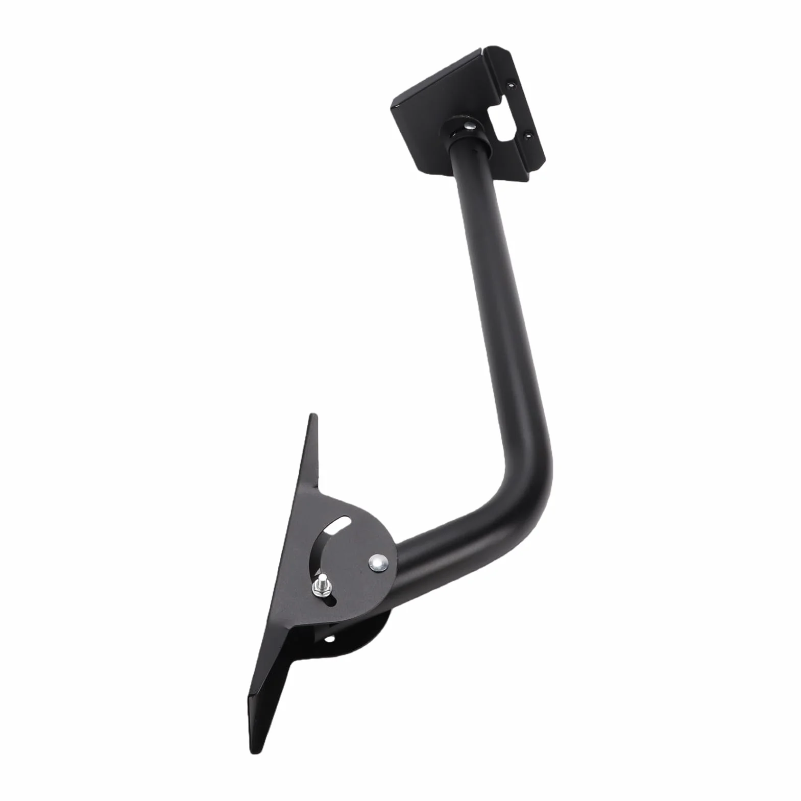 Uchwyt ścienny do Anteny, Zestaw Montażowy do Anteny Satelitarnej, Wspornik, Regulowany Adapter ze Stopu Aluminium, Zestaw Mocowania na Dach z regulacją Kąta dla Standardu 4 4X V3