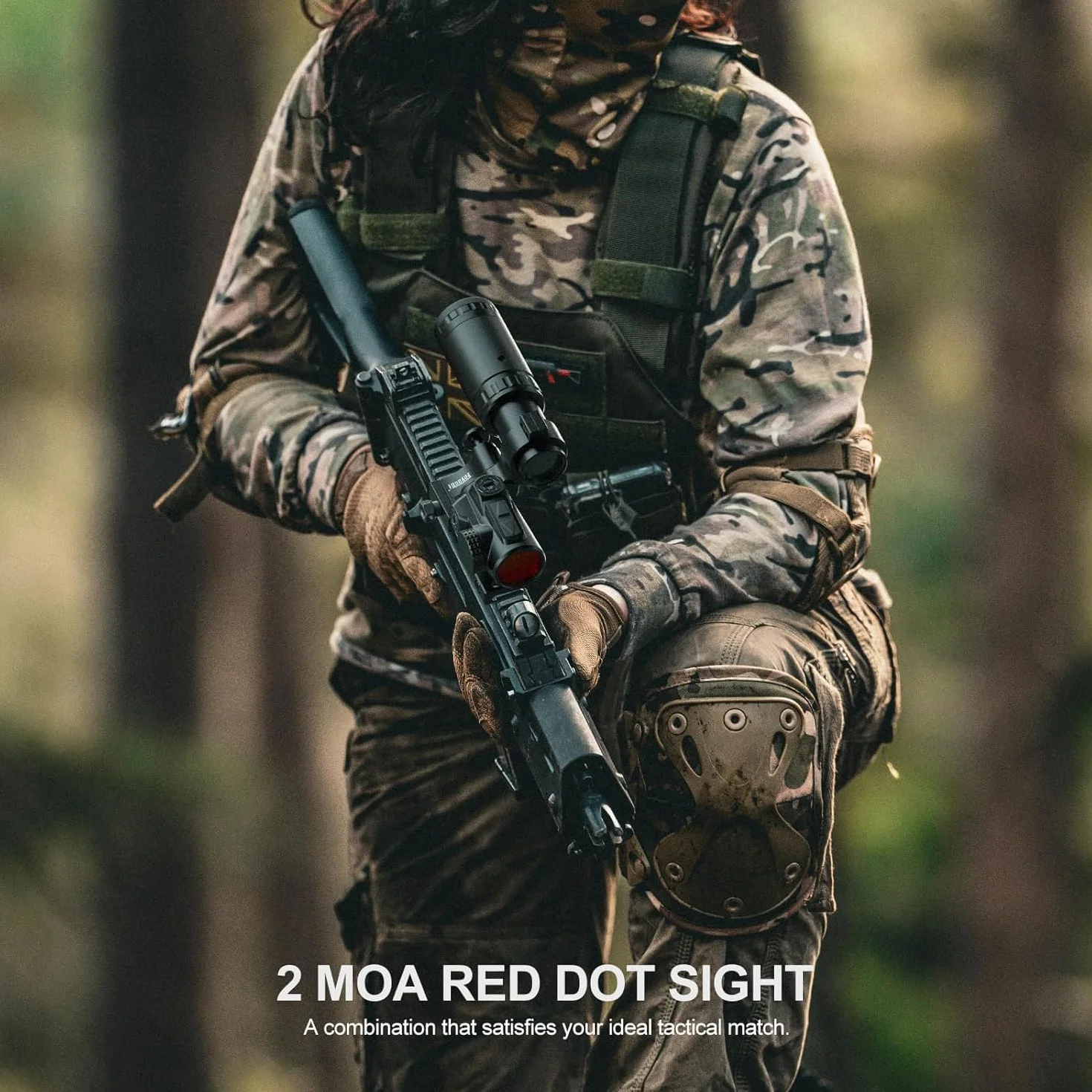 Feyachi M57 1.5-5X Red Dot Lupa & V90 Luneta 2 MOA Red Dot Sight z bocznym montażem pasuje do szyn 21 mm/22 mm