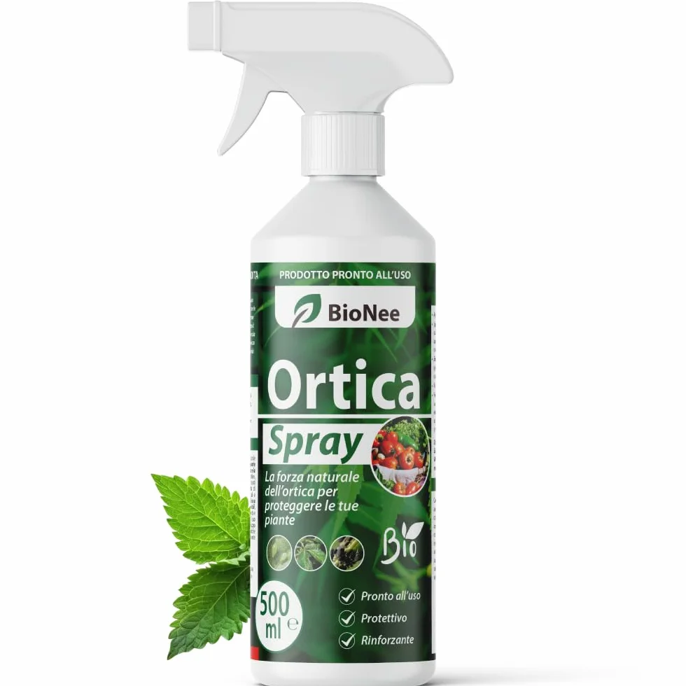 Ekstrakt z pokrzywy w sprayu 500 ml naturalny ochronny wzmacniający dla roślin przeciwko mszycom roztoczom grzybicom do rolnictwa ekologicznego
