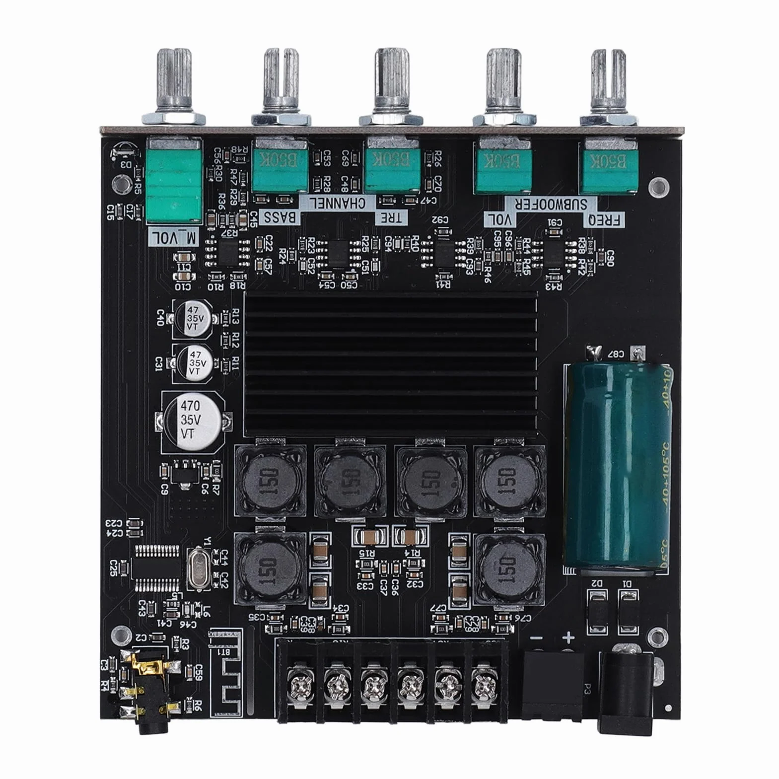 Zaawansowana Tablica Wzmacniacza Subwoofera 100W 2.1 Kanał ZK TB21 z łatwą kontrolą i Wysokim Bezpieczeństwem dla Domowych Systemów Audio HIFI