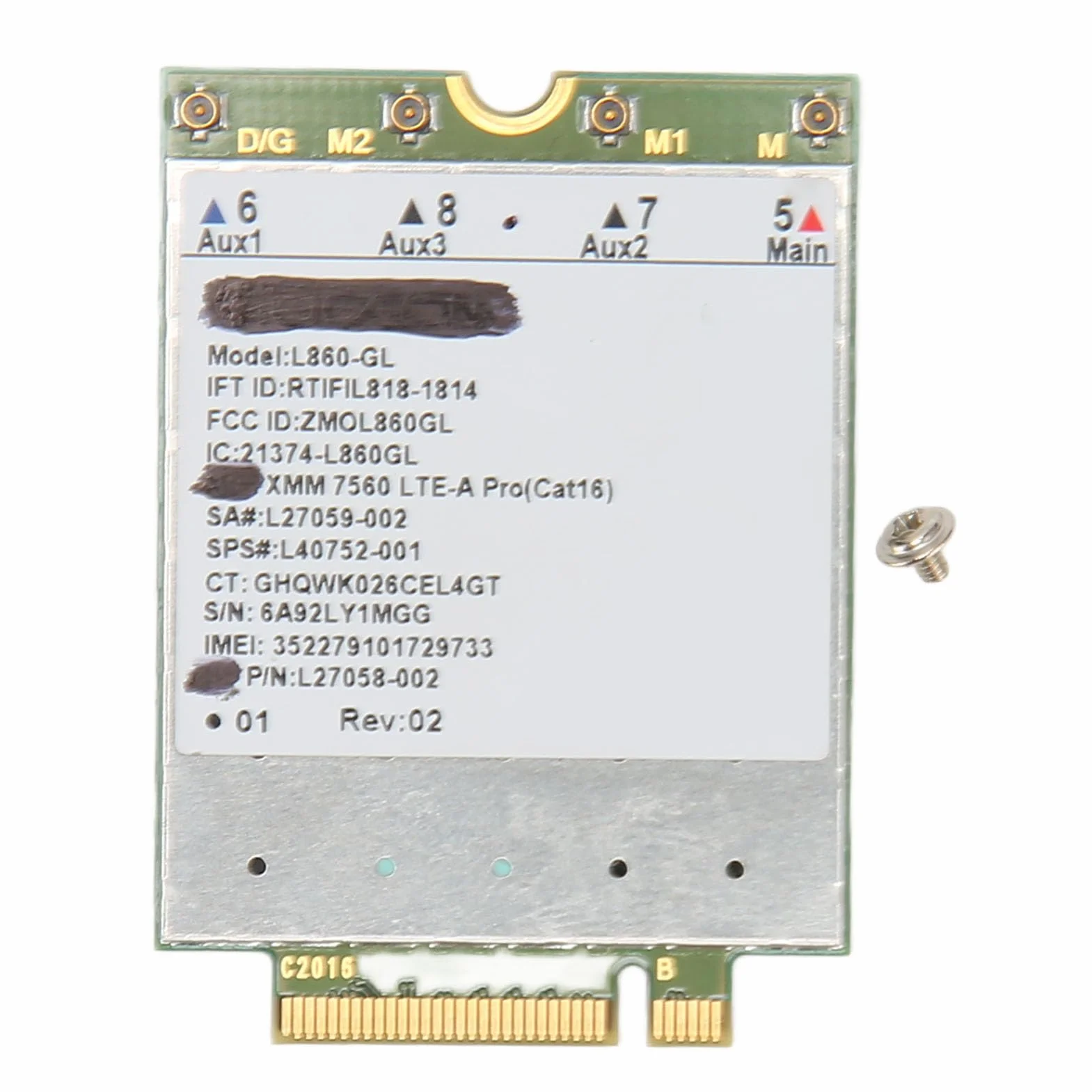 Karta M.2 WiFi L860 GL Pełnopasmowy Zasięg Karta Sieciowa 4G dla Systemów i Łatwa Konfiguracja