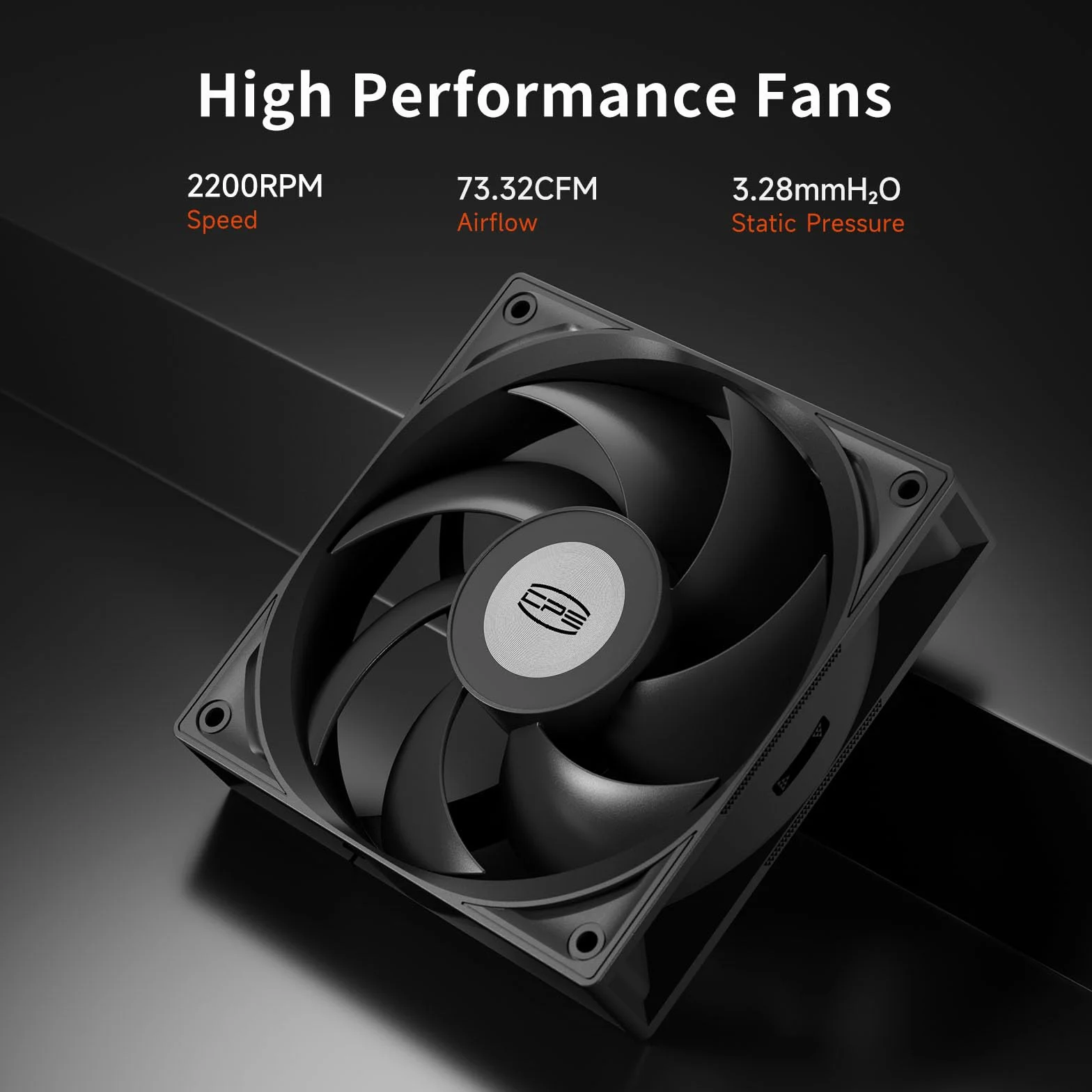 PCCOOLER RT720 BK Chłodzenie CPU typu Dual-Tower, 7×6mm rurki cieplne, wentylator 120mm PWM hydrauliczny, uchwyt przeciw odkształceniom, miedziana baza, kompatybilny z Intel i AMD