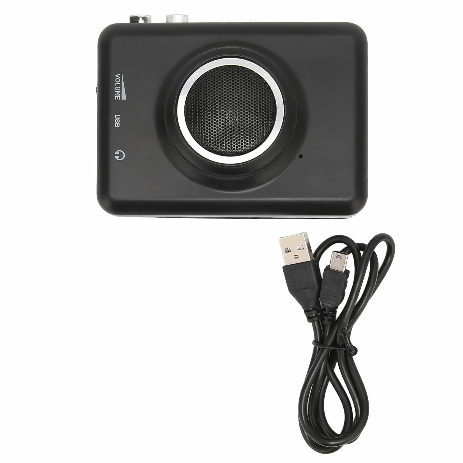 Przenośny Odtwarzacz Kasetowy, Konwerter Taśmy USB Na MP3 Z Odłączanymi Głośnikami Na Kabel USB, Działa Również Z Laptopami I Nagrywarkami CD