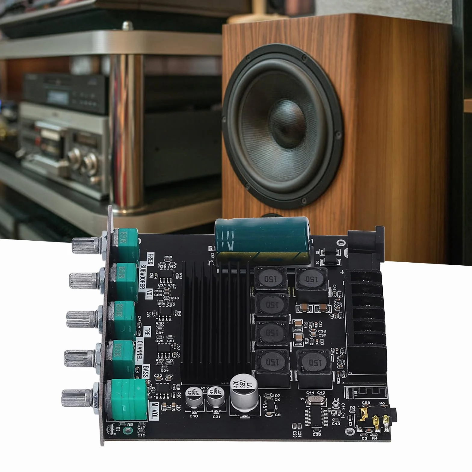 Zaawansowana Tablica Wzmacniacza Subwoofera 100W 2.1 Kanał ZK TB21 z łatwą kontrolą i Wysokim Bezpieczeństwem dla Domowych Systemów Audio HIFI