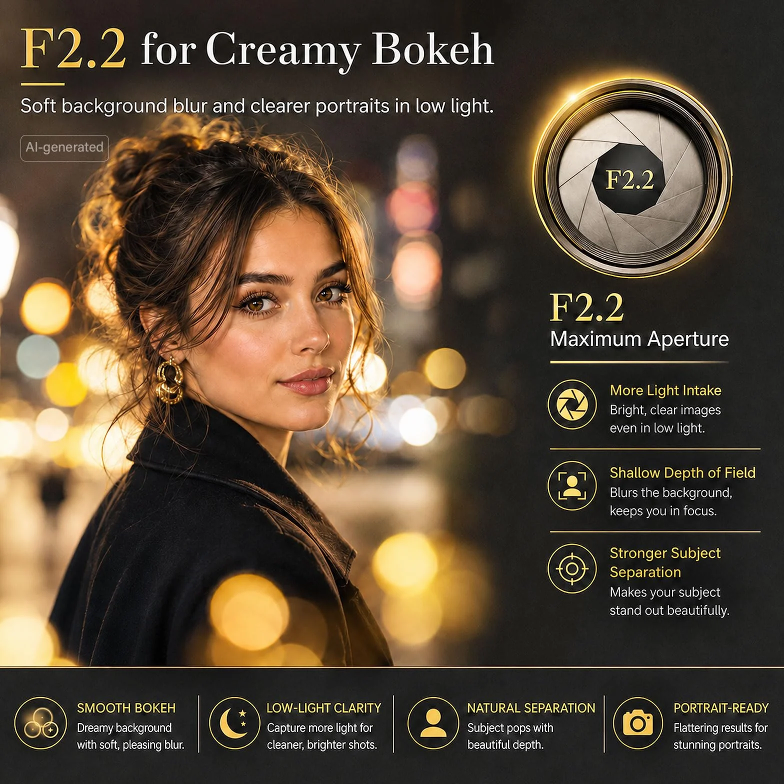 VILTROX Obiektyw do montażu aparatu 90 mm F2.2 Evo E do montażu szerokiego obiektywu APS-C z autofokusem do modeli Sony A93 A7CII ZVE1 A7RV FX3 A1 A7C ZV-E10II FX30 A6700 A6400