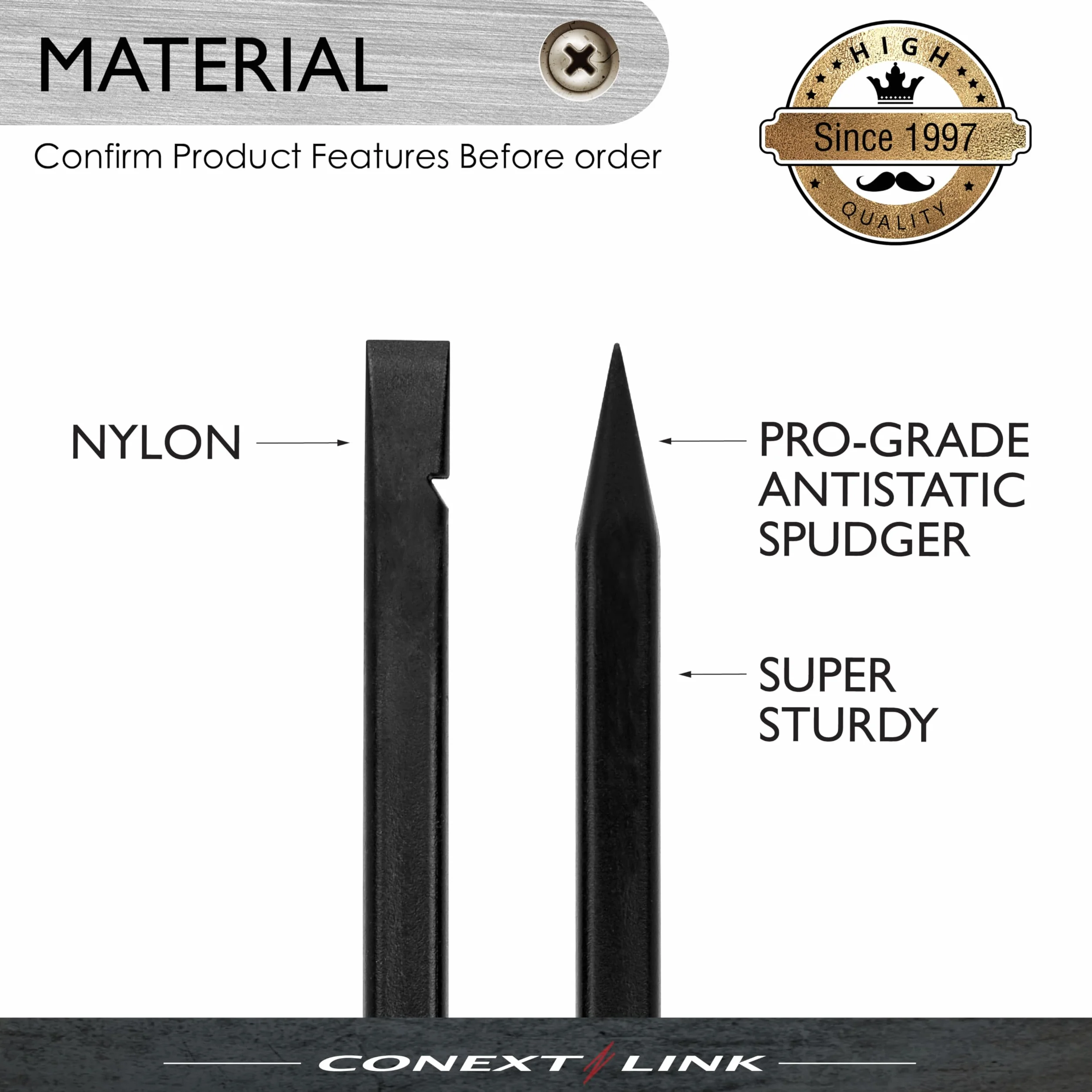 Conext Link 5 x Nylon Plastikowy Spudger Stick Pry Otwieranie Narzędzia do naprawy laptopów iPhone iPad