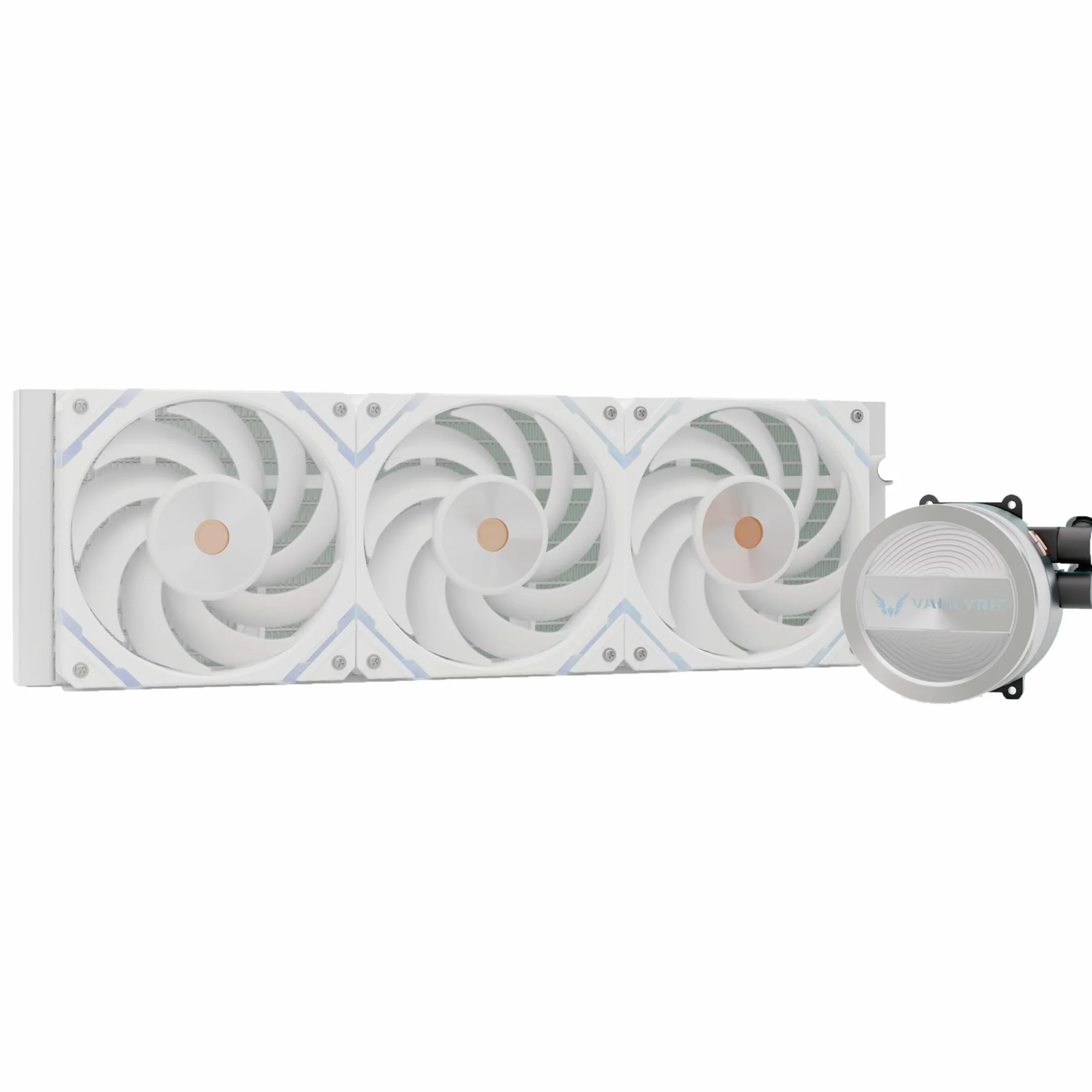 Zestaw chłodzący wodę AIO Valkyrie Dragonfang RGB - 360 mm (biały)
