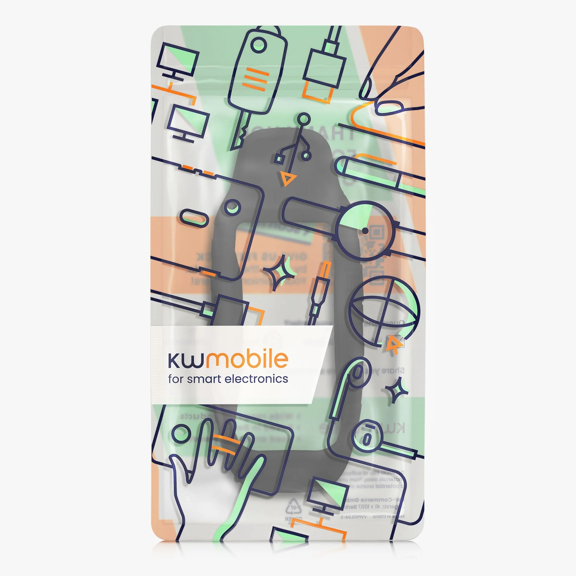 kwmobile Etui kompatybilne z Garmin GPSMAP 79S / GPSMAP 79SC - etui ochronne do urządzenia ręcznego GPS w kolorze czarnym