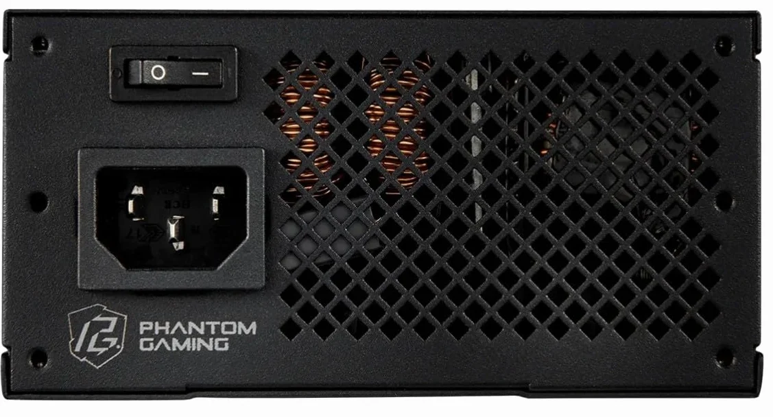 ASRock Phantom Gaming PG-850PSF, 850 W, zasilacz SFX, certyfikat Platinum, czarny