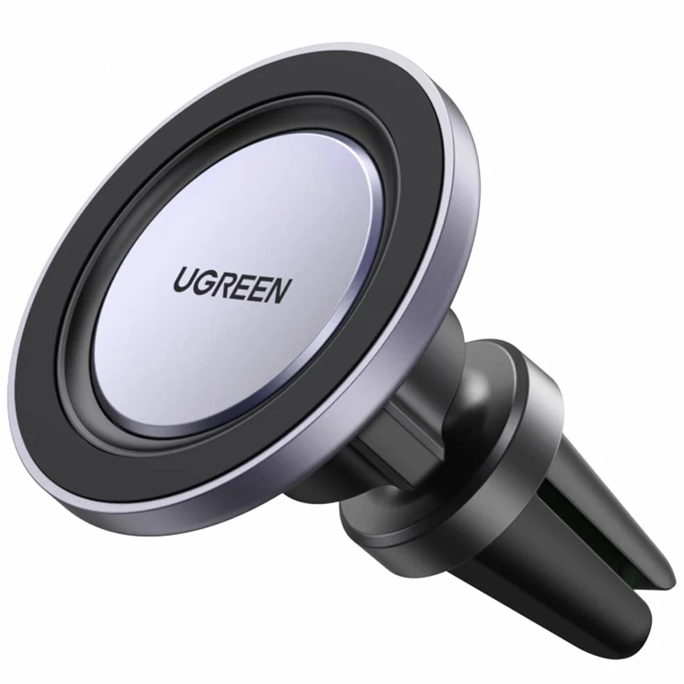 UGREEN MagSafe Samochodowy Uchwyt na Telefon z 2 Metalowymi Pierścieniami Kompatybilny z iPhone 15 Pro Max Plus 14 13 Galaxy F34 S23 Ultra Huawei Mate 60 Pro Redmi K60 Ultra itp.