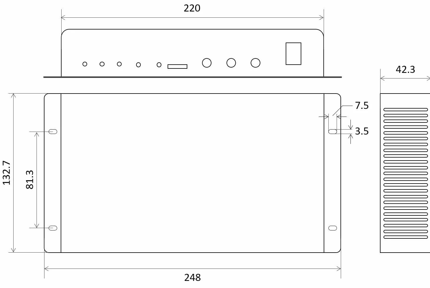 HD-A4L Huidu Full Color LED Display odtwarzacz multimedialny