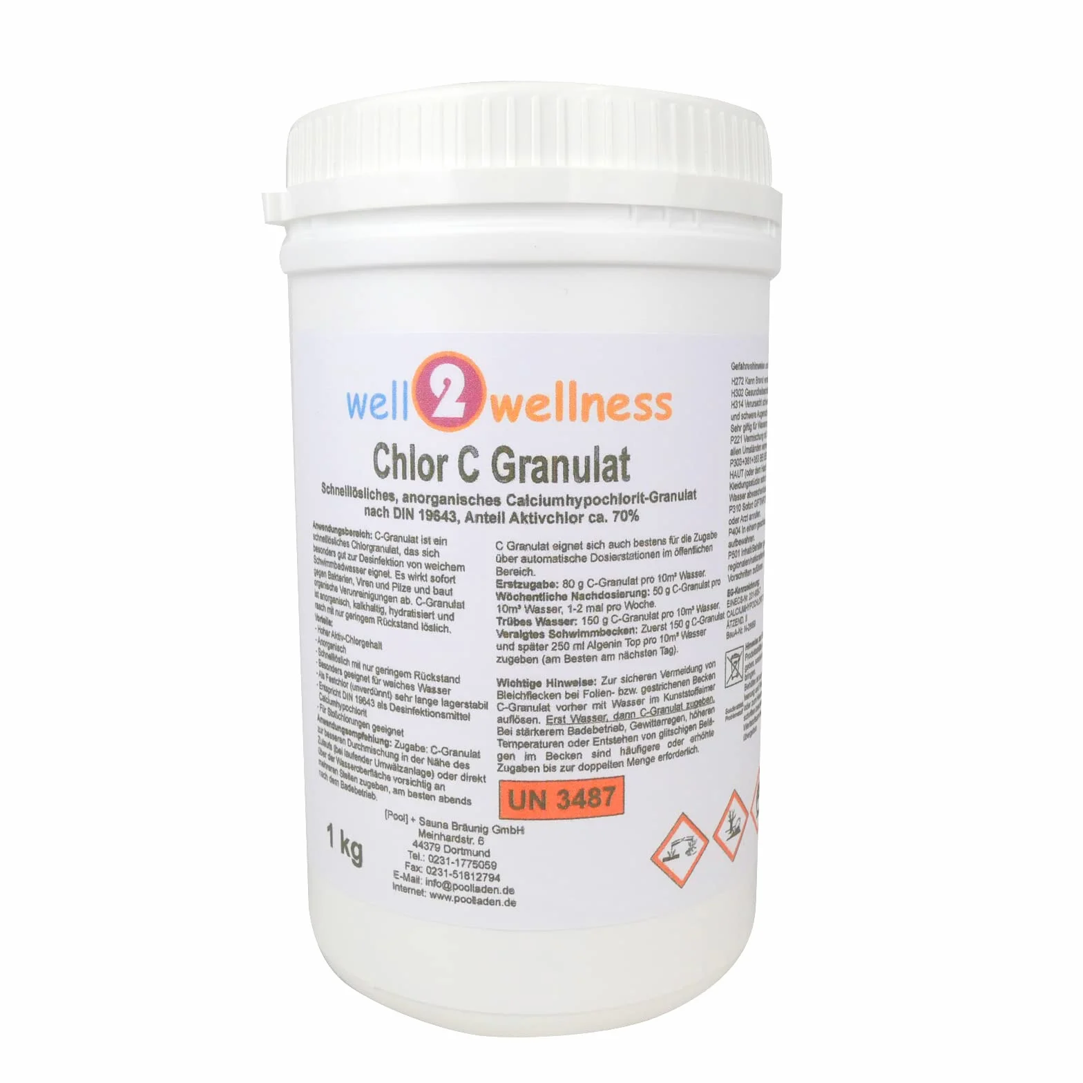 Proxim Chlorszokowy granulat 1 kg