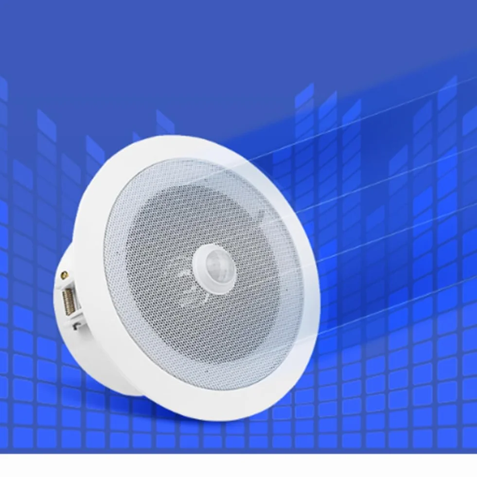 Audio Player Overhead Motion Activated PIR głośnik sufitowy z wbudowanym odtwarzaczem MP3