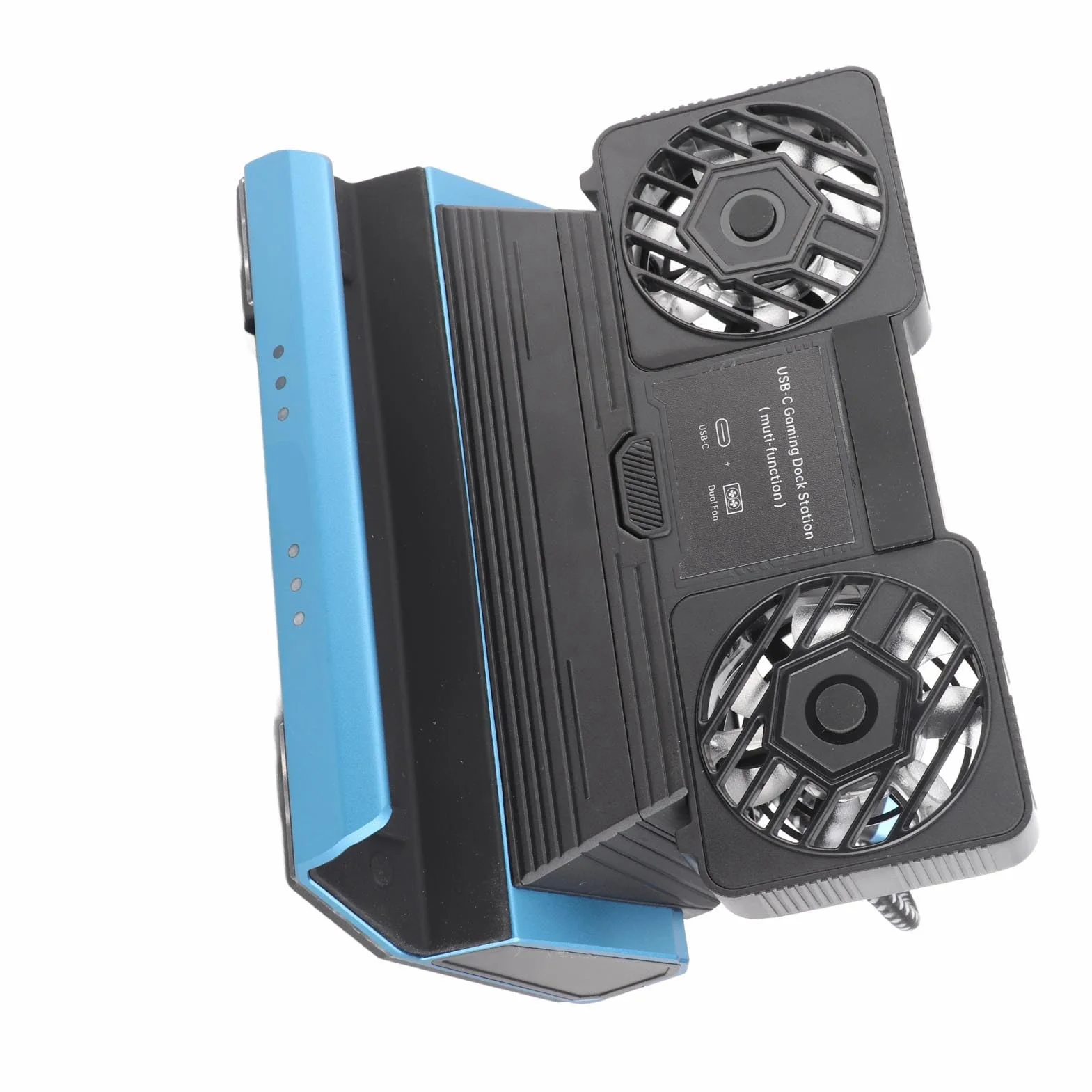 Fabater Stacja Dokująca 9 w 1 do Steam Deck Szybki Koncentrator Multimedialny RGB do Konsol Gier Urządzenia Przenośne Stop Aluminium
