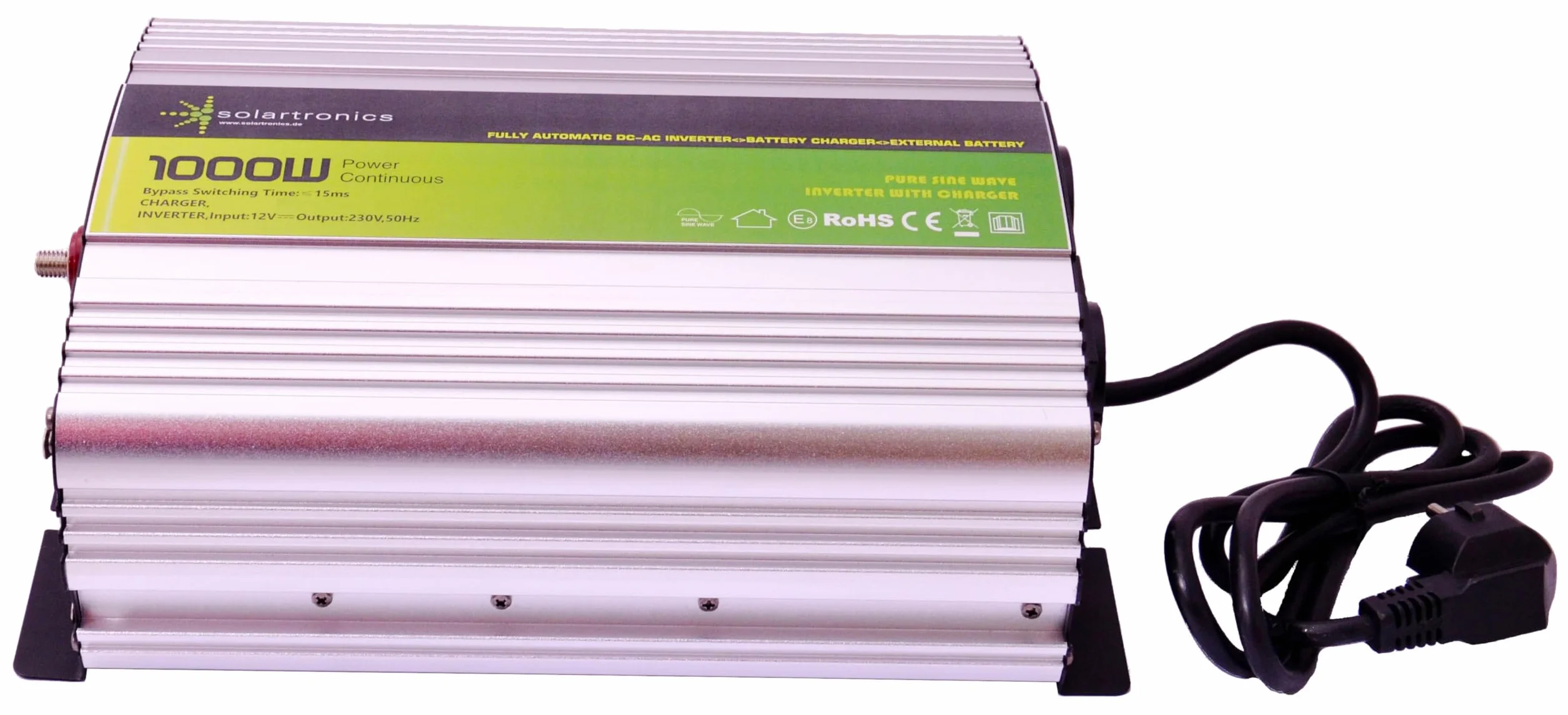 solartronics przetwornica napięcia UPS 12 V NPS 1000/2000 W przetwornica Pure Sinus UPS
