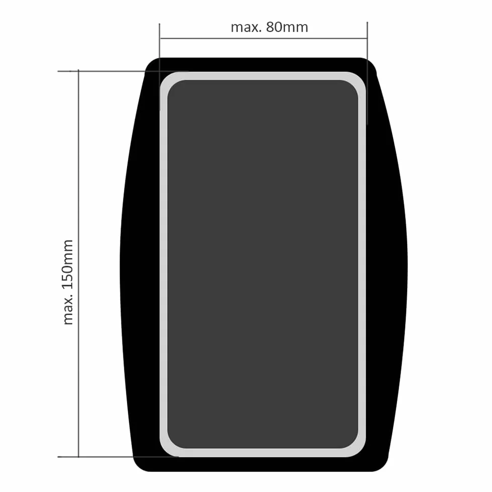 Maclean MC-446 Szelki Sportowe z Etui Ochronnym do Telefonu Rozmiar Uniwersalny