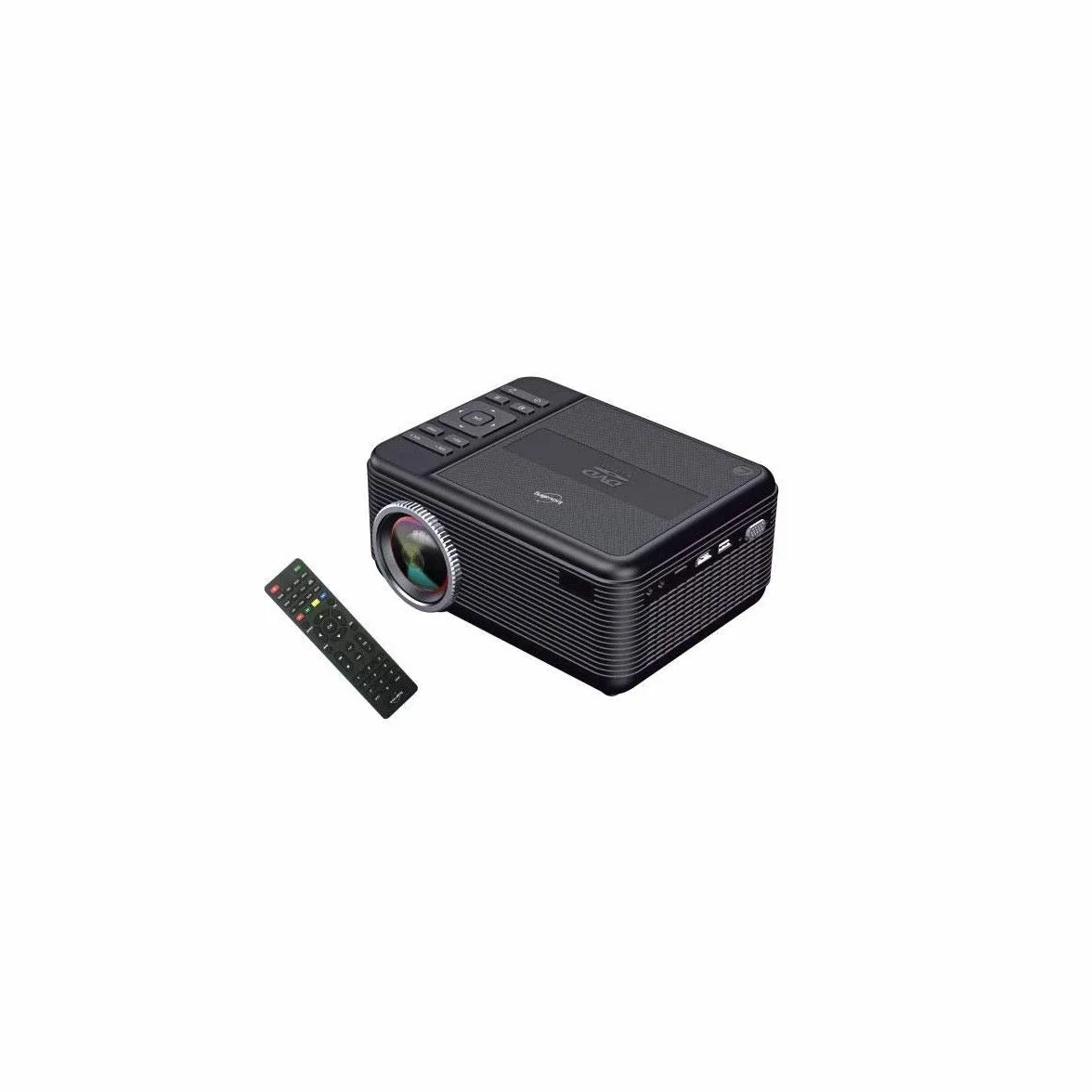 INOVALLEY Mini projektor Full HD DVD 2x10 W, 2 porty HDMI, port VGA