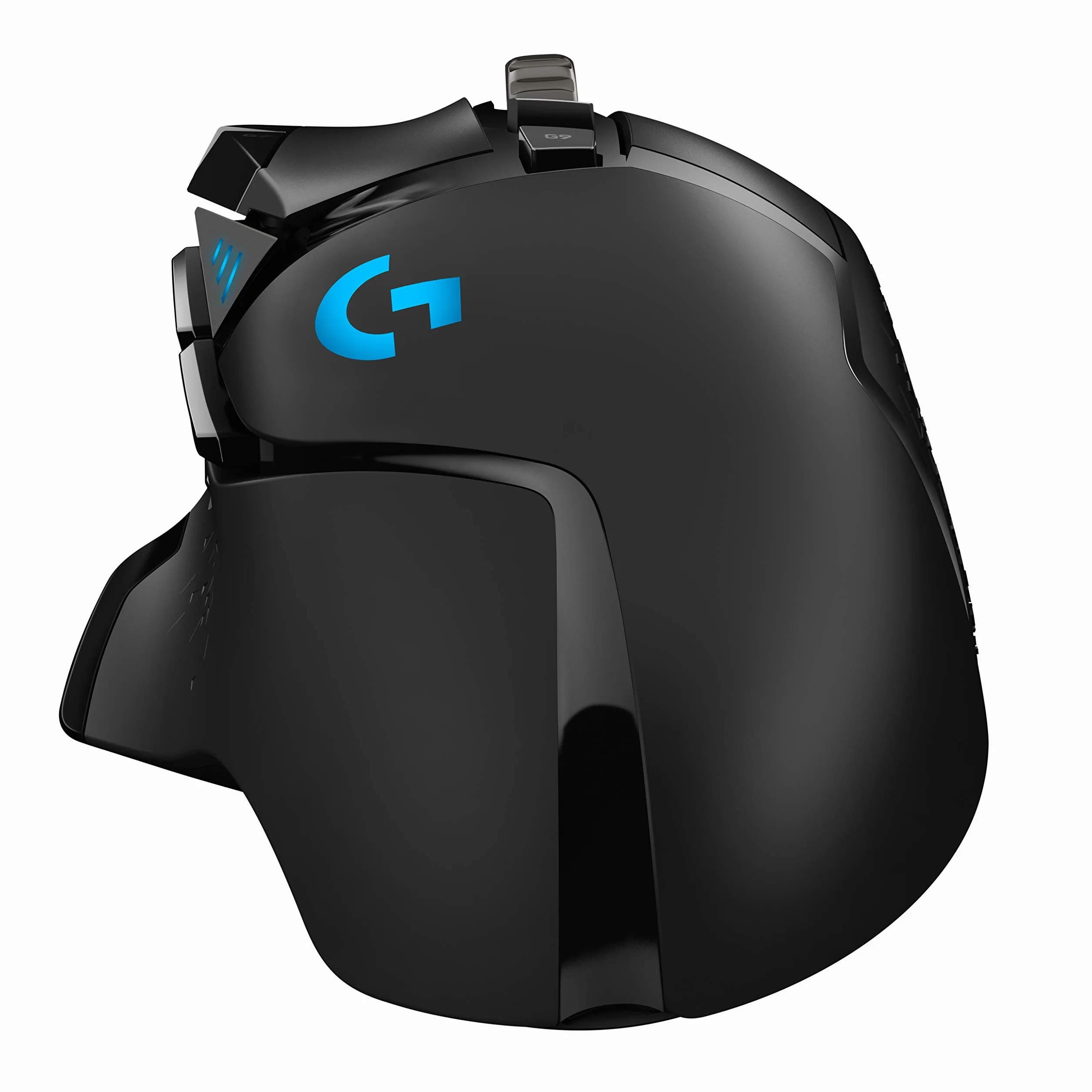 Logitech G G432 981-000770 Słuchawki Gamingowe, Czarny, 50 mm & Logitech G502 Hero High Performance 910-005470 Mysz dla graczy, czujnik Hero 25.6K; Pc, Mac, Chromebook - czarny