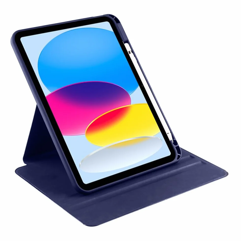 Generic etui kompatybilne z Xiaomi Redmi Pad 2 (kolor: różowy) inteligentne etui obrotowy stojak skórzany silikonowy twardy pokrowiec