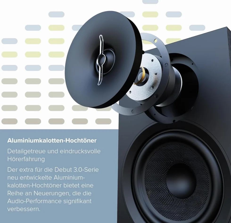 ELAC Debut B6.3 orzech włoski cena za parę