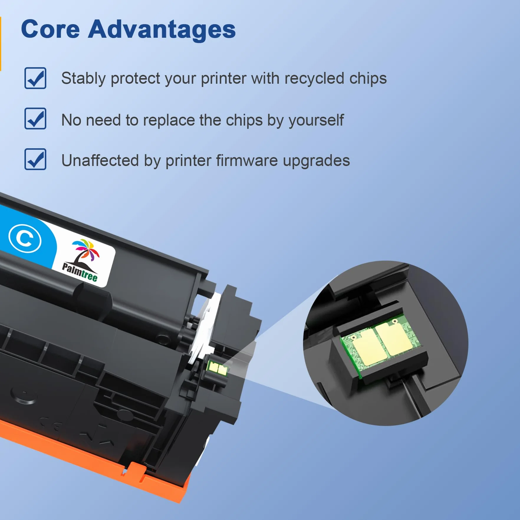 Palmtree 207X z chipem toner kompatybilny z HP 207X 207A czarny do HP Color Laserjet Pro MFP M283fdw Toner do Color Laserjet Pro M255dw M282nw M283fdn M255nw M283 M282 M255 W2210A W2210X -44