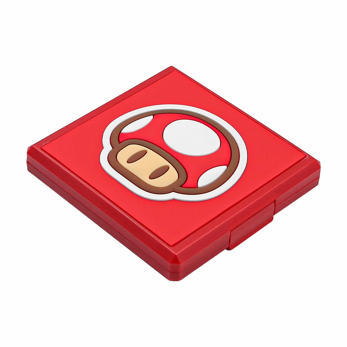 Etui Na Karty Do Gry Na Przełącznik Nintende Magnetyczne Pudełko Do Przechowywania Z 12 Miejscami Na Karty Na Switch Lite Ns Nx - Red Mushroom