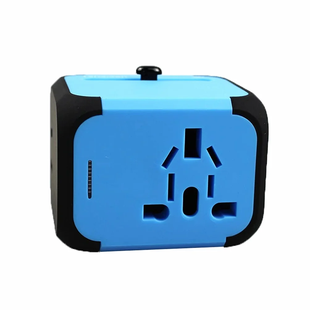 International Plug Converter, Gniazdo Travel Travel Carger, Międzynarodowa ładowarka AC. Adapter wtyczki z 2 Usb.
