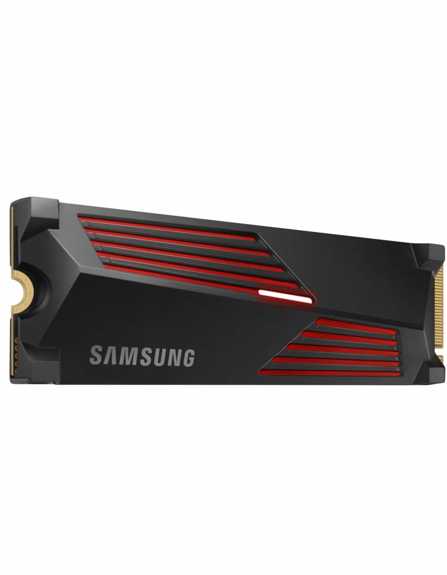 Samsung Pamięć wewnętrzna SSD MZ-V9P1T0G 990 PRO z radiatorem 1 TB, kompatybilny z PlayStation 5, PCIe Gen 4.0 x4 NVMe M.2