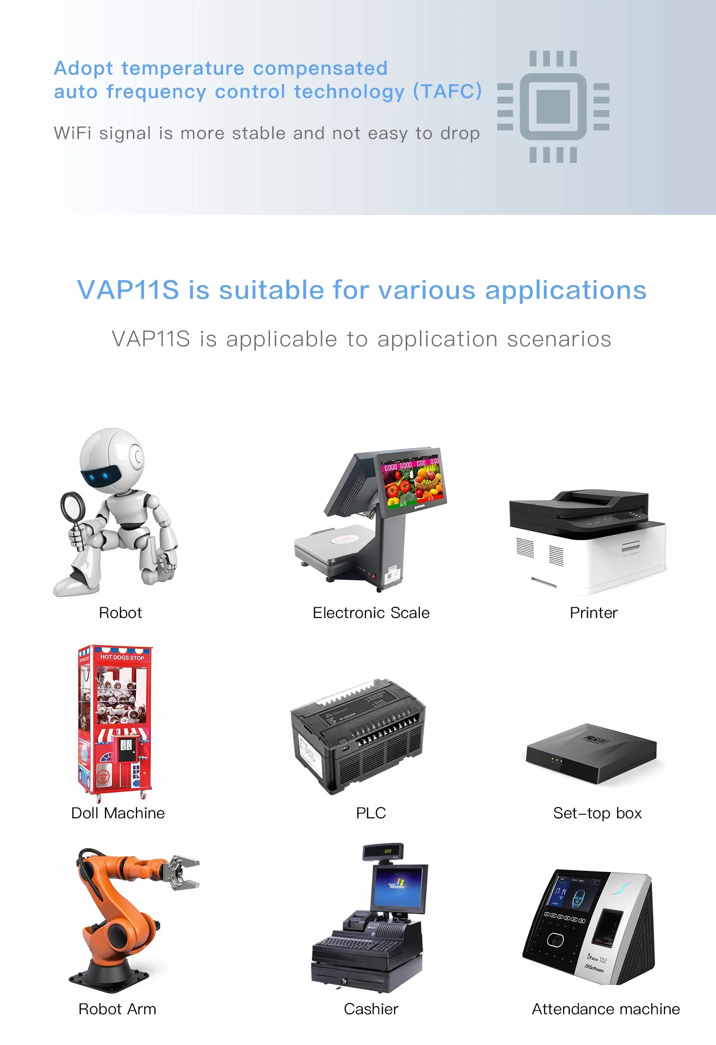 VONETS Przemysłowy 2,4 GHz WLAN Bridge Ethernet WiFi Router Wireless Repeater WiFi Hotspot Extender wzmacniacz sygnału 2 porty RJ45 do urządzeń sieciowych DVR PLC z zasilaczem sieciowym 12 V/1 A