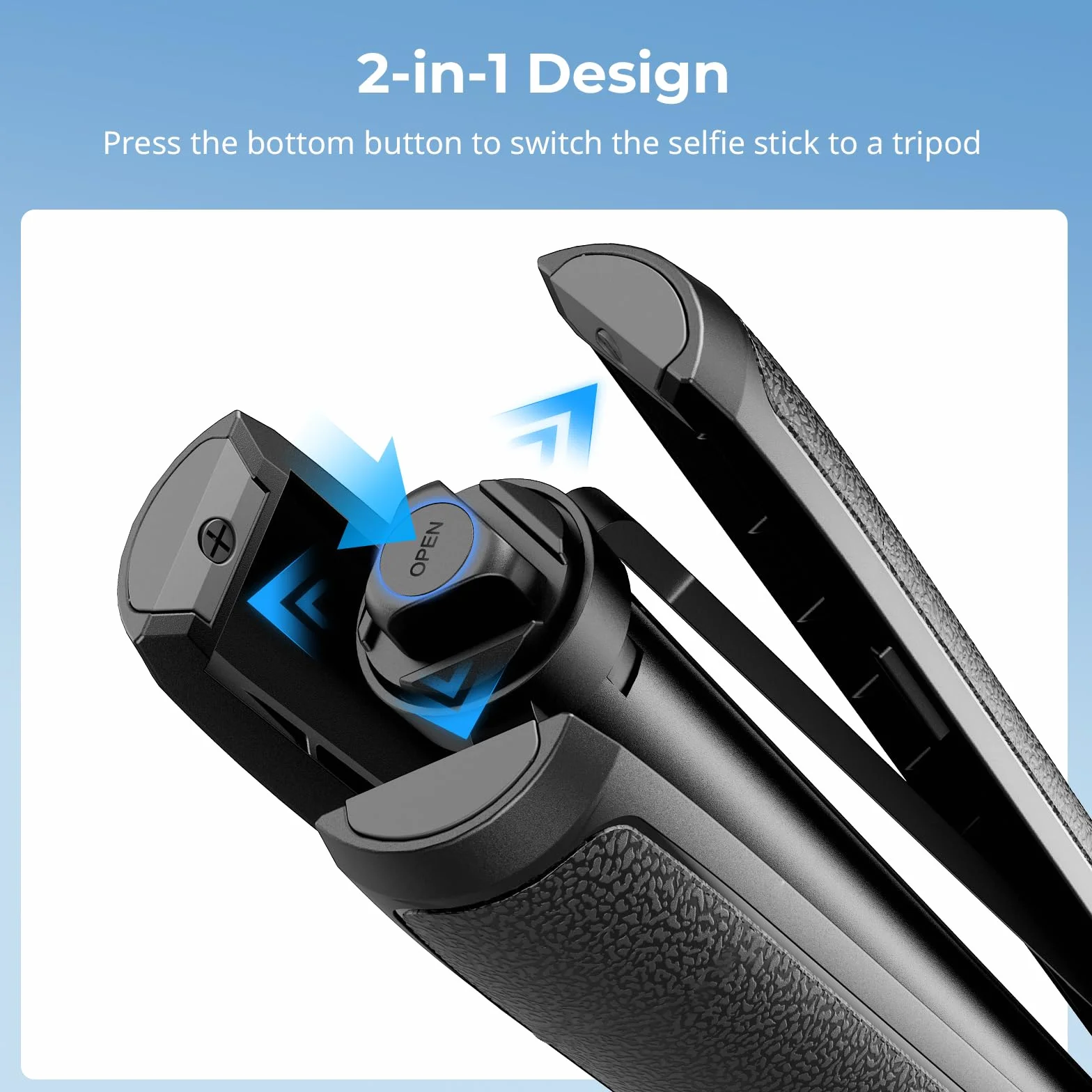 SMALLRIG Wspornik do selfie sticka do DJI Osmo Action 6 / Nano (1,5 m / 4,9 stopy) 6363