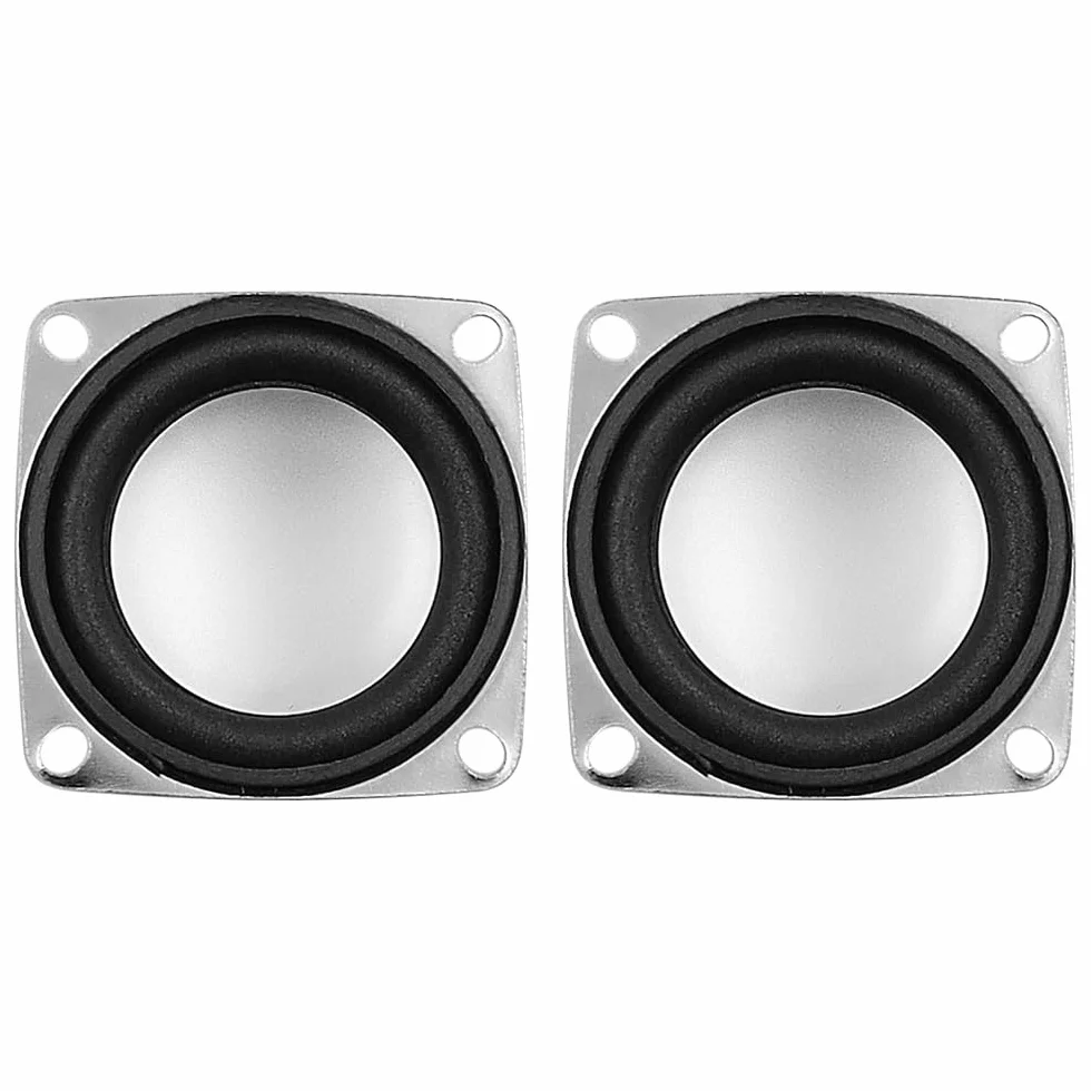 2PCS 4Ohm DIY Mały pełnozakresowy głośnik audio Stereo Woofer Głośnik do samodzielnego montażu