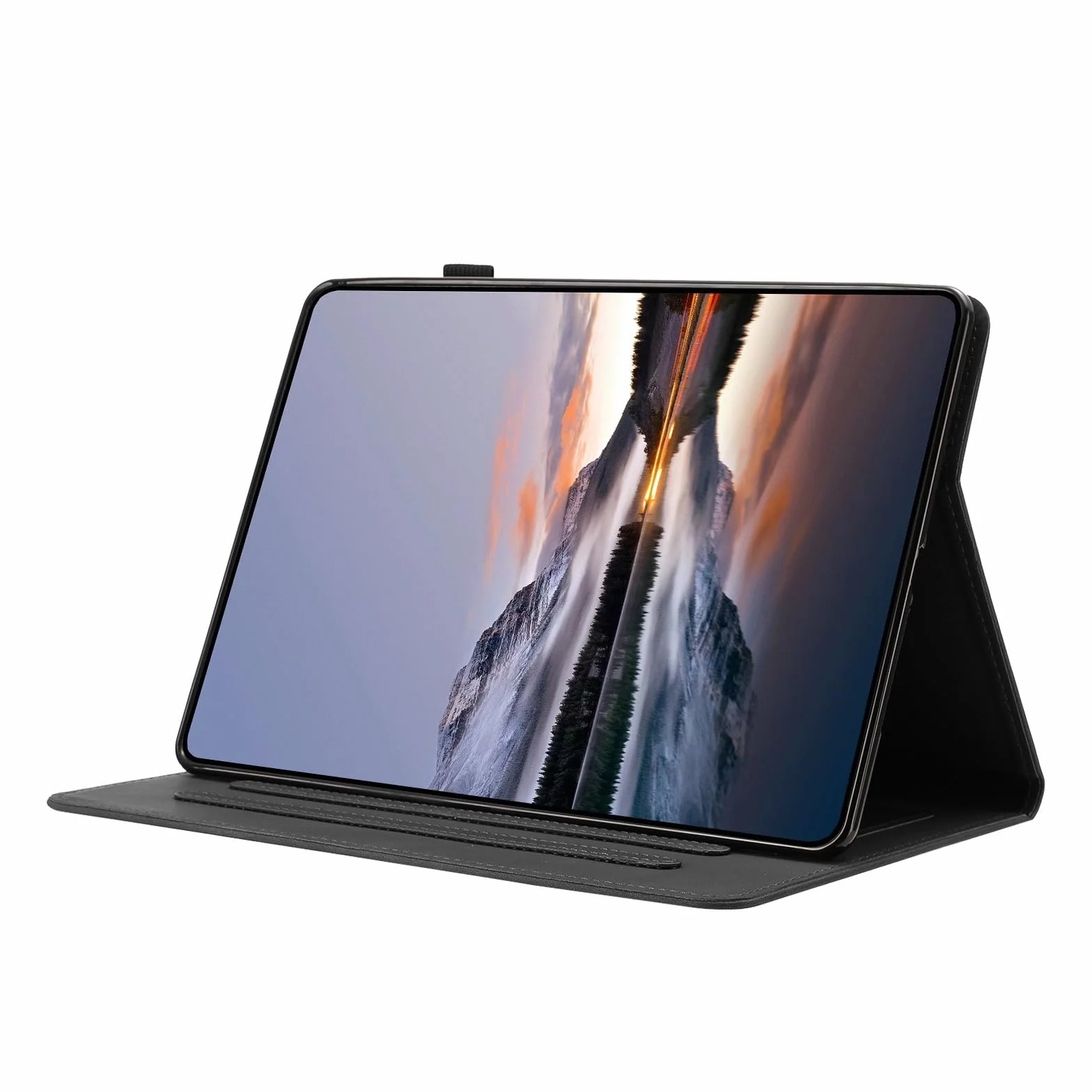 Generic etui kompatybilne z czytnikiem e-booków Kindle Paperwhite 2 (2013) Kolor: (zielony) wzór w kwiaty motyl skórzany portfel etui z klapką