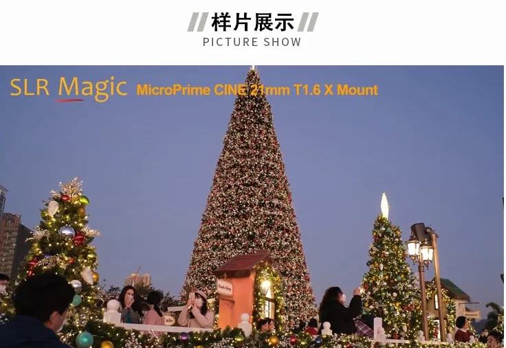 SLR Magic CINE 21 mm T1.6 Ultra szerokokątny obiektyw do aparatu Fuji X-Mount