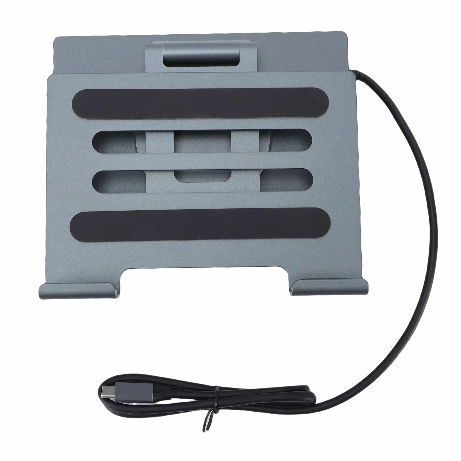 Generic Uchwyt do Tabletu ze stacją dokująCą USB C Podstawka ładująca 7 w 1 do MacBooka Pro Air XPS 13 15 Book 2, Port USB 3.0, Obrót o 360 Stopni, Czarna