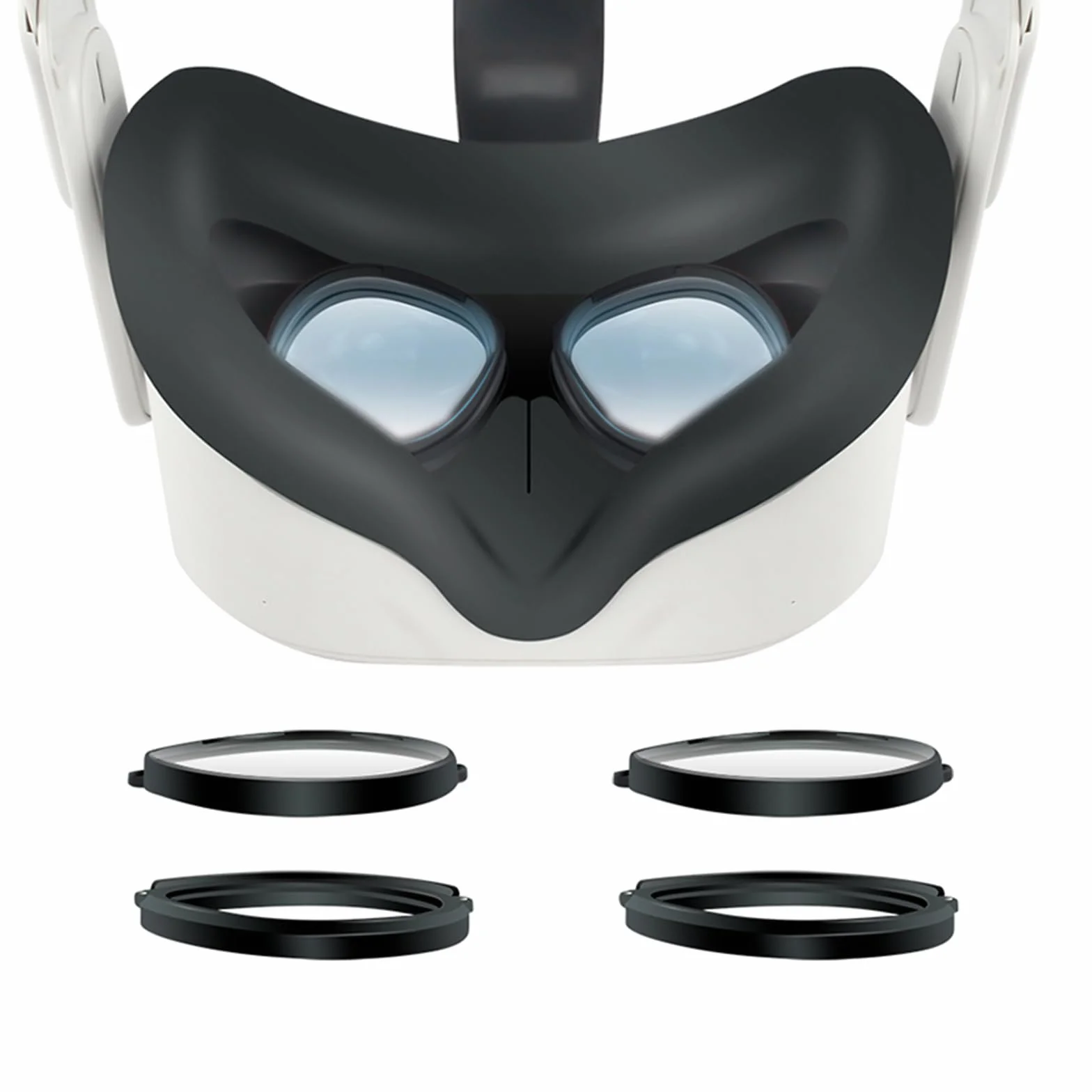 Magnetyczne okulary VR z filtrem niebieskiego światła do Quest 3S, akcesoria soczewek, ochrona oczu