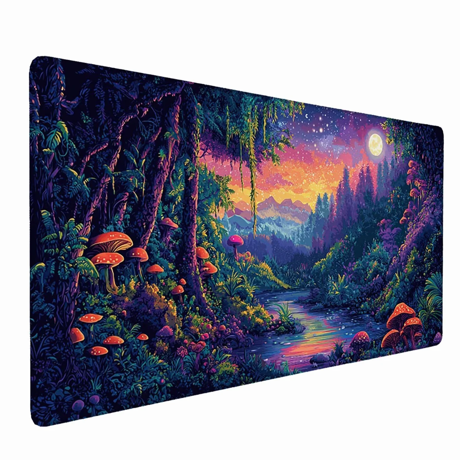 Podkładka pod mysz XXL 1200 x 600 mm duża podkładka pod mysz do gier, wodoodporne i antypoślizgowe gumowe podkładki pod mysz, podkładka pod mysz z wszytymi krawędziami do komputera, komputera PC