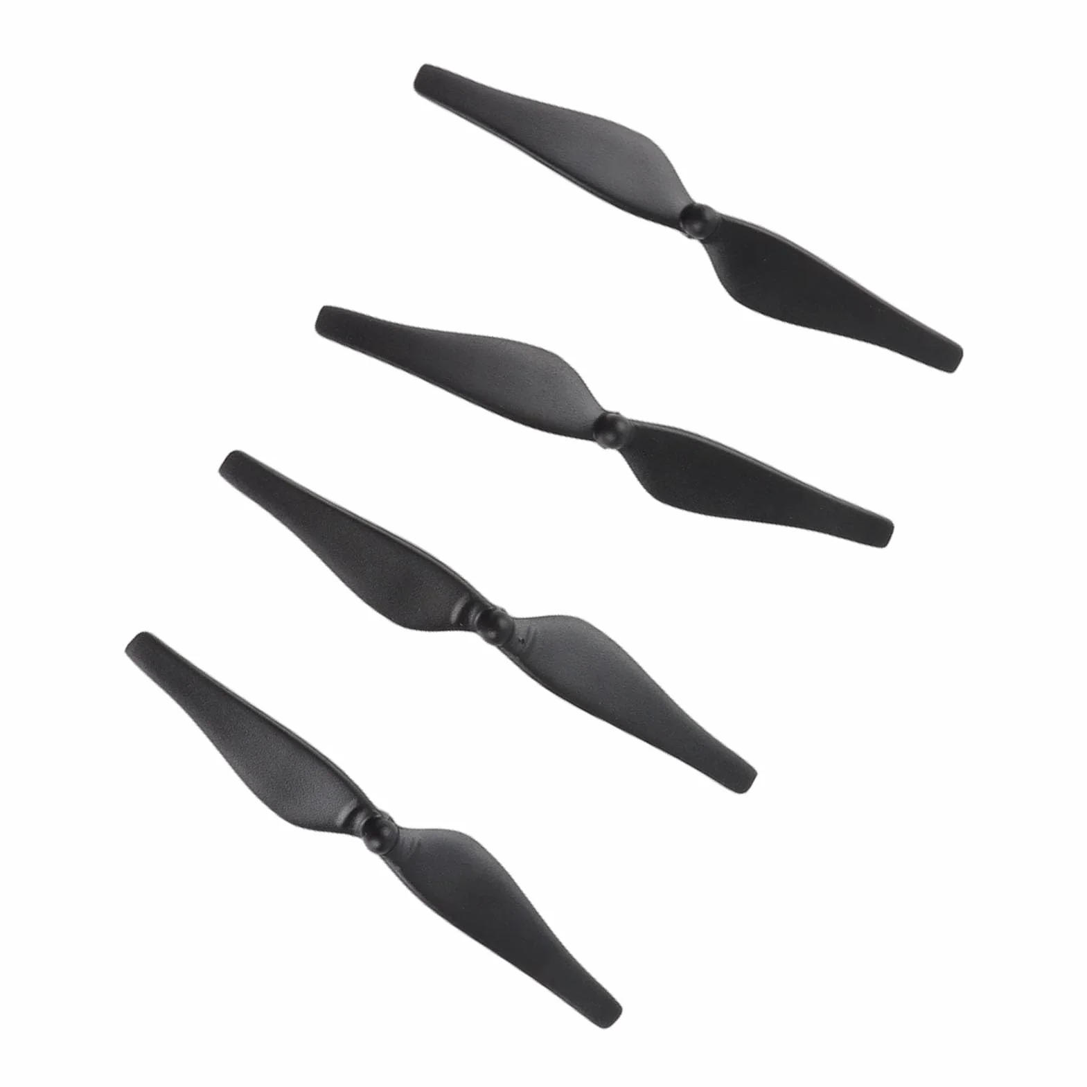 4 pary 2 ostrza śmigło quadcopter ostrze śmigła z włókna węglowego odpowiednie do akcesoriów dronowych (czarny)