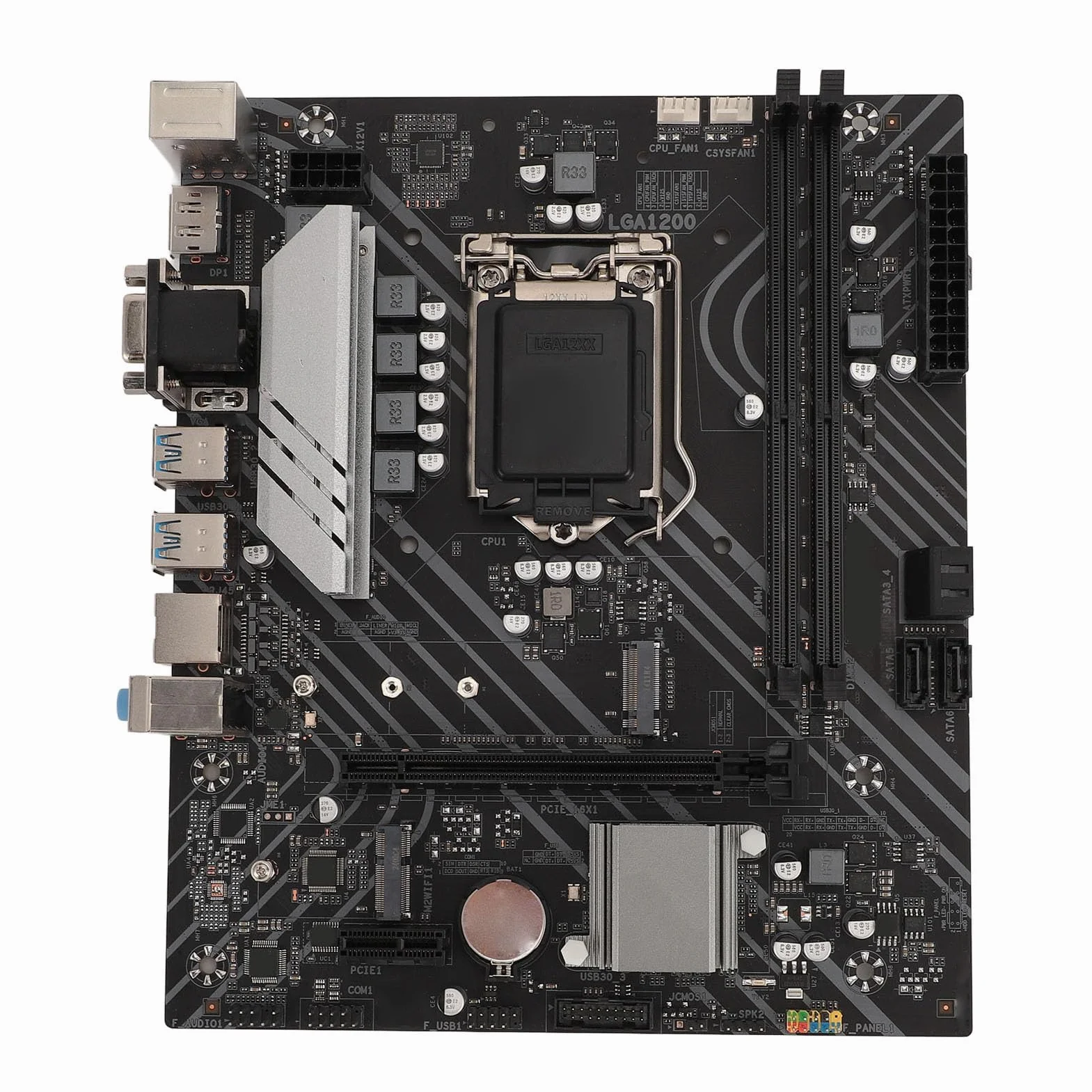 Płyta Główna do Gier Z490 GAMING PLUS, Dwukanałowa pamięć DDR4, PCIe Gen 3.0 X16, SATA3.0, NGFF/NVME M.2, HDMI, DP, Interfejs VGA LGA 1200 Płyta Główna Komputera